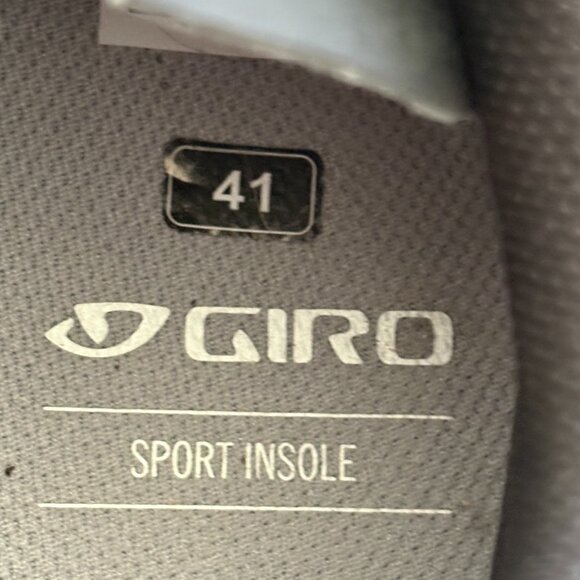Giro Unisex Cycling Shoes Sz. 41 (Women 8.5/Men 7)-Crank Bros Clip InPedals EUC - Picture 9 of 11
